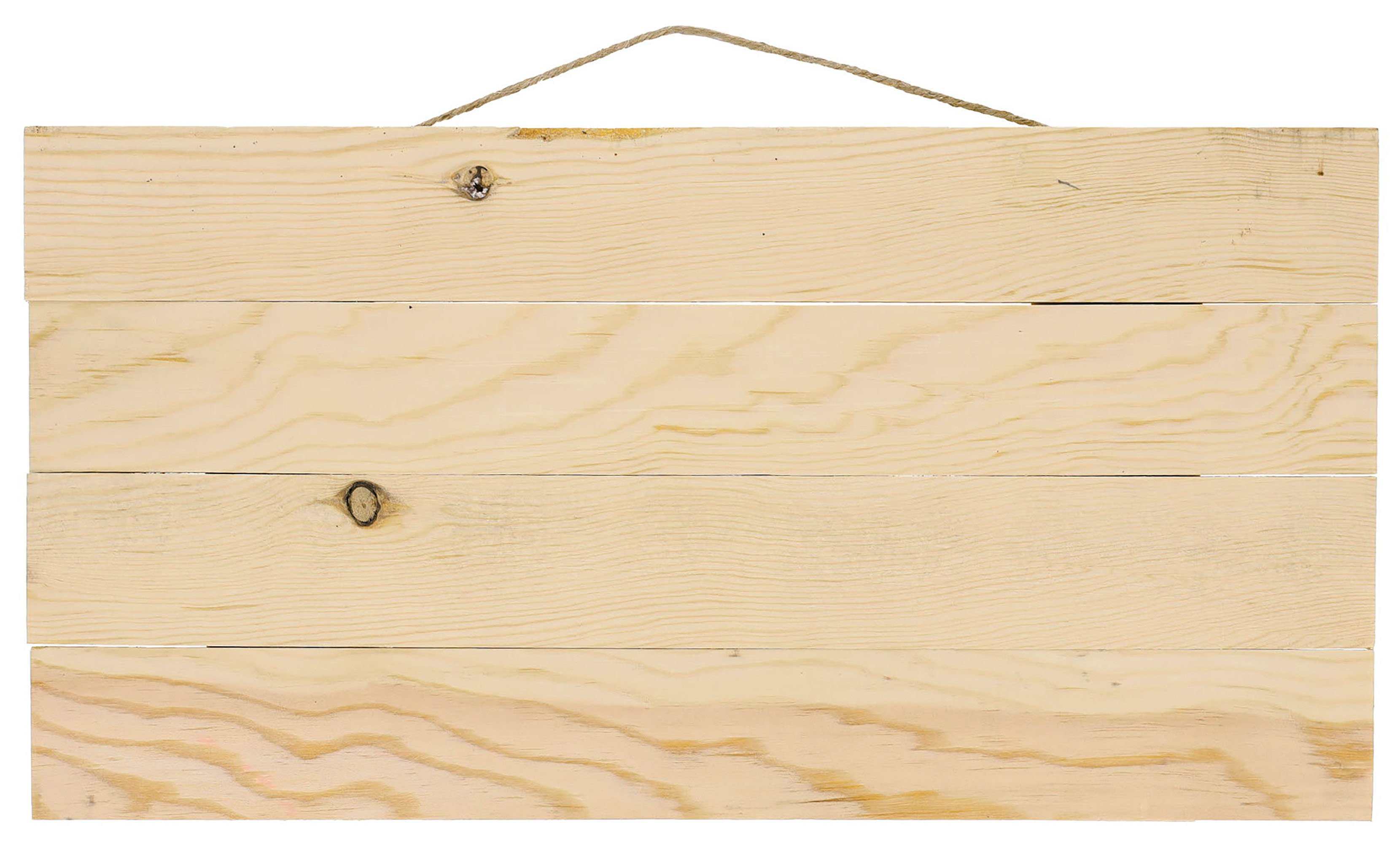 Good Wood Pallet Plaque 16x8.25 inch Pine
